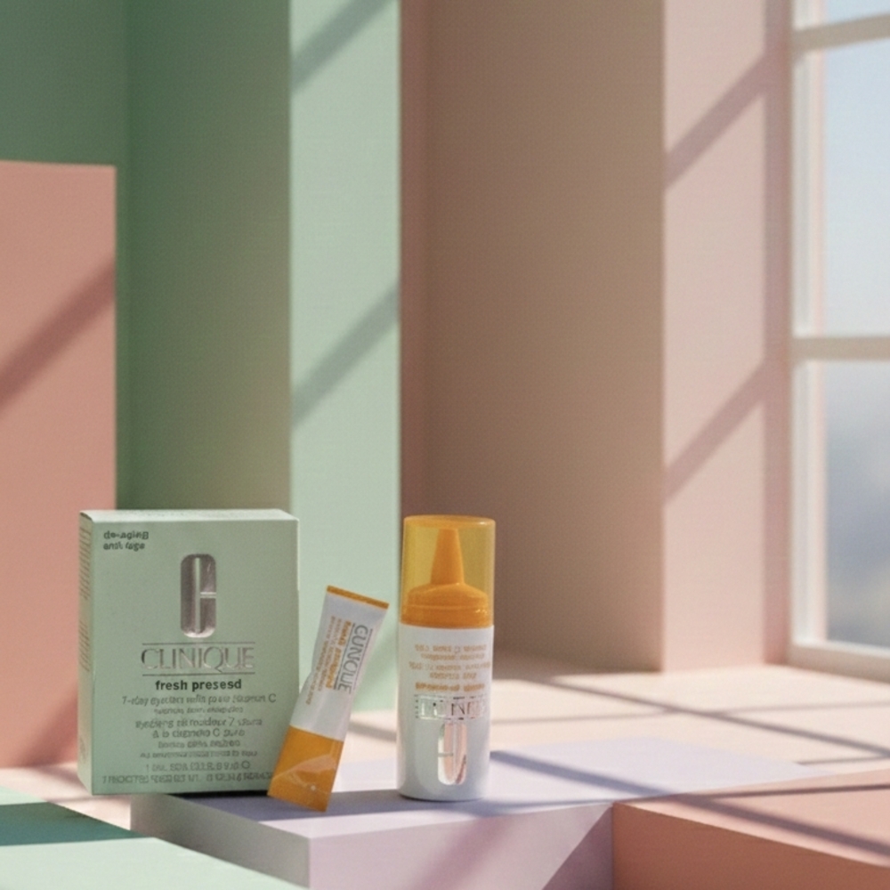 Clinique Fresh Pressed 7-Day System with Pure Vitamin C - White and Orange